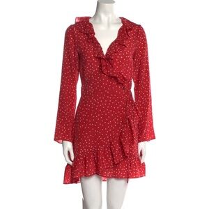 Realisation Par Alexandra Silk Wrap Dress